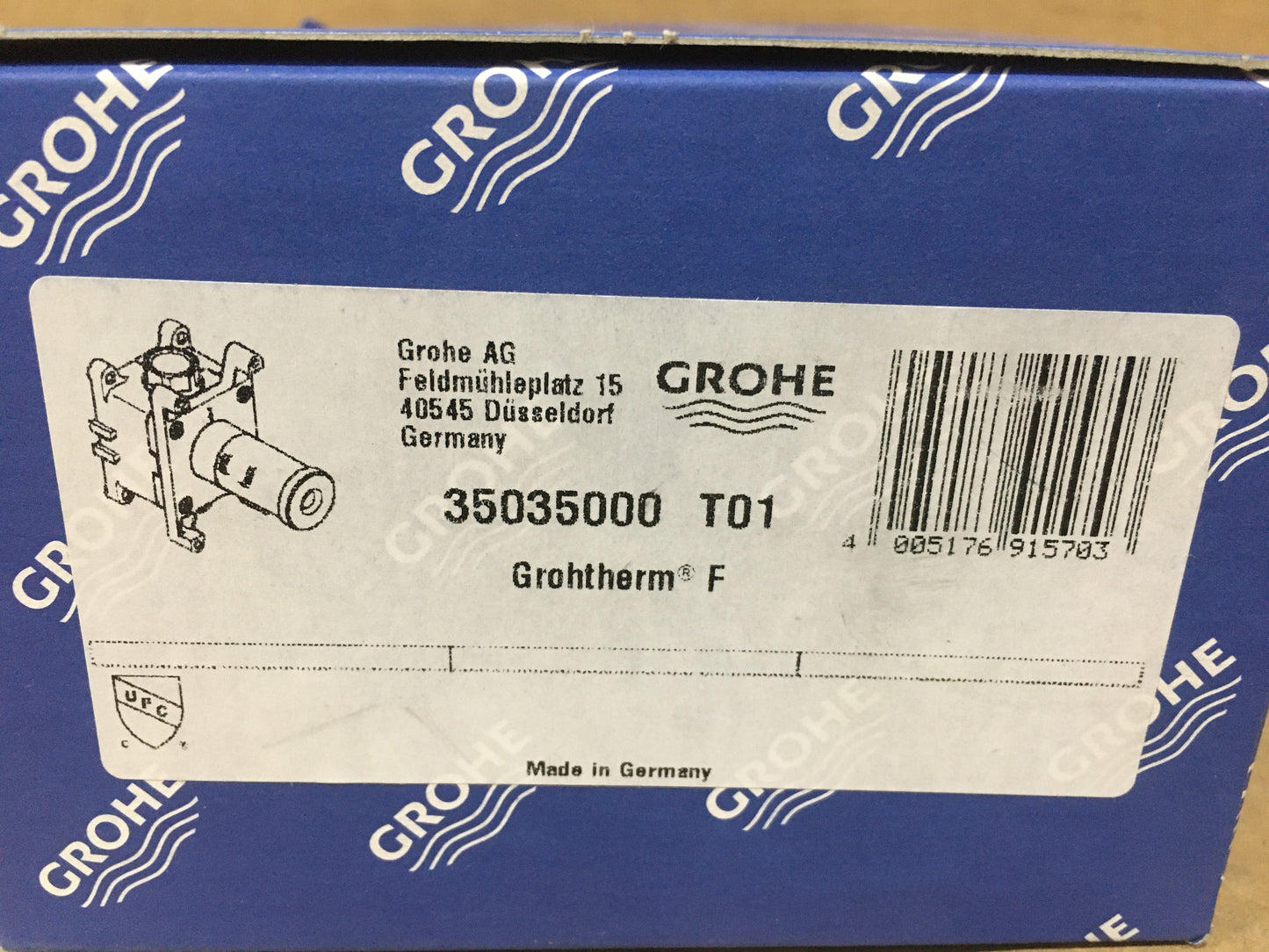 GROHTHERM WALL UNION