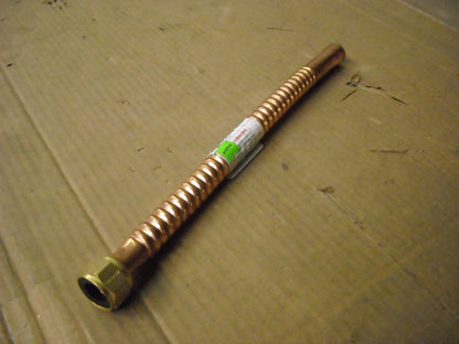 3/4"FIP x 3/4"NOM 15" COPPER WATER HEATER CONNECTOR