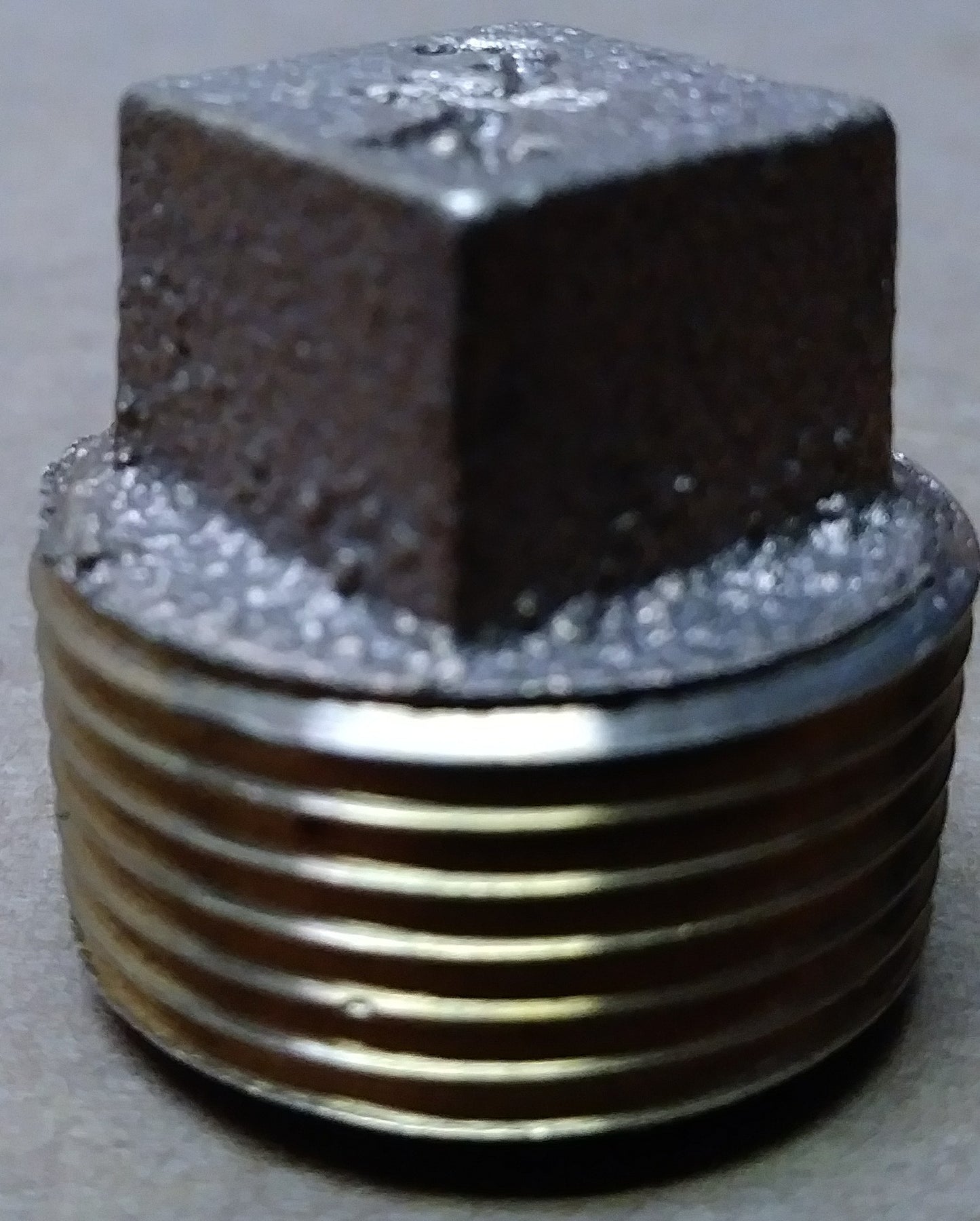 3/4" MNPT RED BRASS CORED PLUG