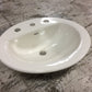 "COLONY" LINEN 8" CENTERSET VITREOUS CHINA COUNTERTOP LAVATORY