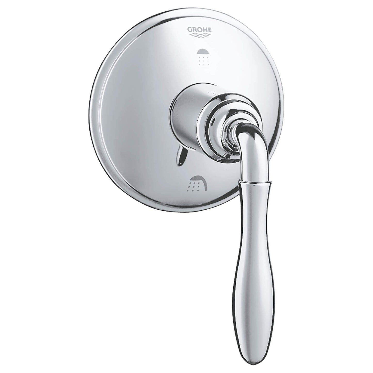 "SEABURY" 3-PORT DIVERTER TRIM LEVER HANDLE, SATIN NICKEL