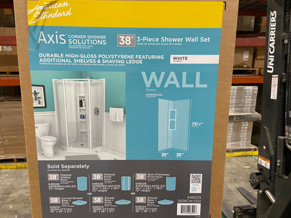 "AXIS" 3-PIECE SHOWER WALL SET