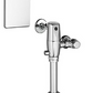 SELECTRONIC EXPOSED HARD WIRED AC TOILET FLUSH VALVE  CHROME