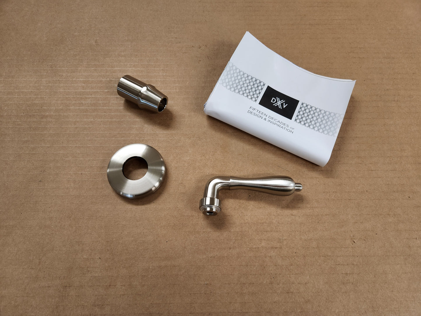 ASHBEE BRUSHED NICKEL WALL VALVE TRIM LEVER HANDLE