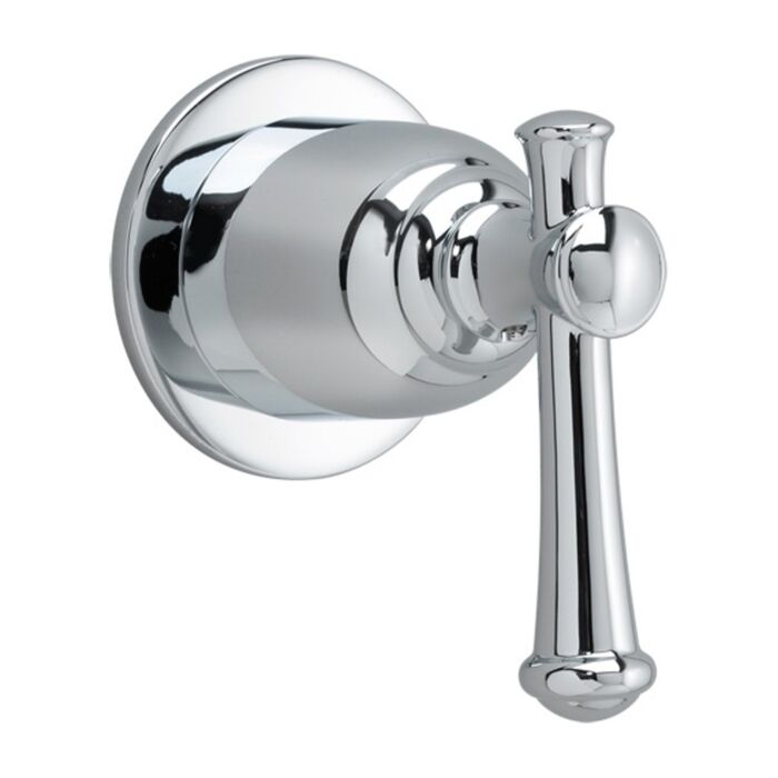"PORTSMOUTH" ON/OFF VOLUME CONTROL TRIM KIT WITH METAL LEVER HANDLE LESS VALVE, CHROME