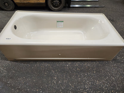 PRINCETON 60" X 30" SOAKER ALCOVE BATHTUB WITH LEFT DRAIN IN BONE