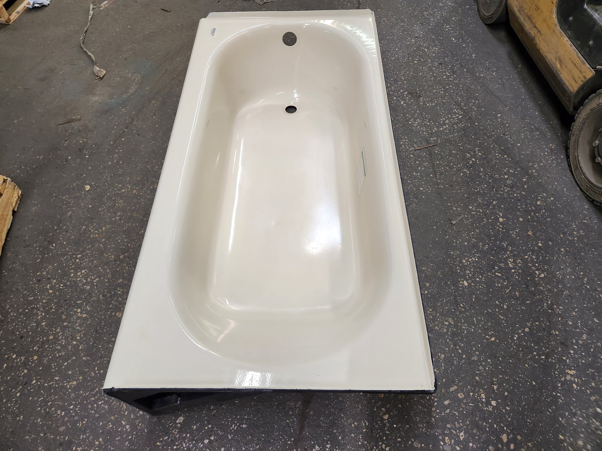 PRINCETON 60" X 30" SOAKER ALCOVE BATHTUB WITH LEFT DRAIN IN BONE