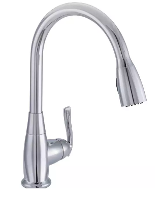 FAYWOOD SINGLE HANDLE PULL DOWN KITCHEN FAUCET,  POLISHED CHROME