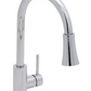 ORVIS SINGLE HANDLE PULL DOWN KITCHEN FAUCET IN POLISHED CHROME