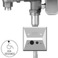 HARDWIRED AUTOMATIC SENSOR VALVE FOR .125 GPF URINALS