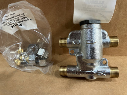 3/8" UNDER SINK GUARDIAN THERMOSTATIC MIXING VALVE, COMPRESSION FITTING
