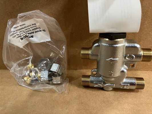 3/8" UNDER SINK GUARDIAN THERMOSTATIC MIXING VALVE, COMPRESSION FITTING