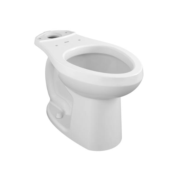 "COLONY" RIGHT HEIGHT TWO PIECE ELONGATED TOILET BOWL WITH TANK; WHITE, 1.28-1.6 GPF **LESS SEAT**