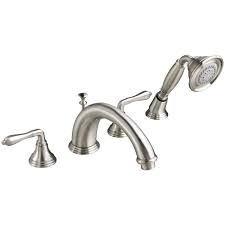 ASHBEE DECK MOUNTED ROMAN TUB FILLER WITH BUILT IN DIVERTER - INCLUDE HAND SHOWER