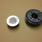 SCREW-ON STAINLESS STEEL STRAINER W/ PLASTIC RIM, 2"