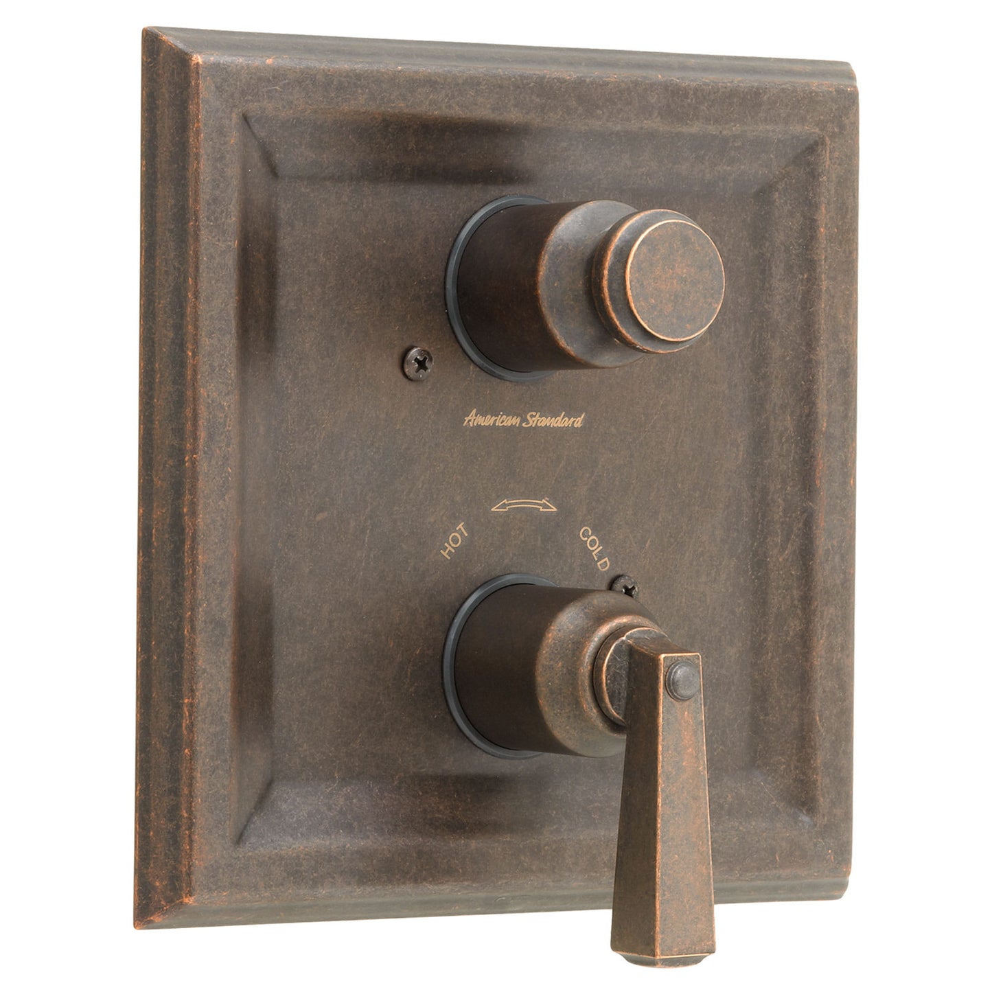 Townsquare 2 Handle Thermostatic Valve Trim, Oil Rubbed Bronze