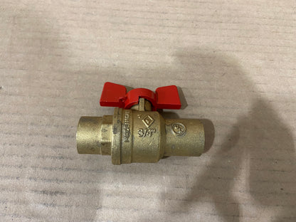 3/4 Ball Valve With T-Handle"