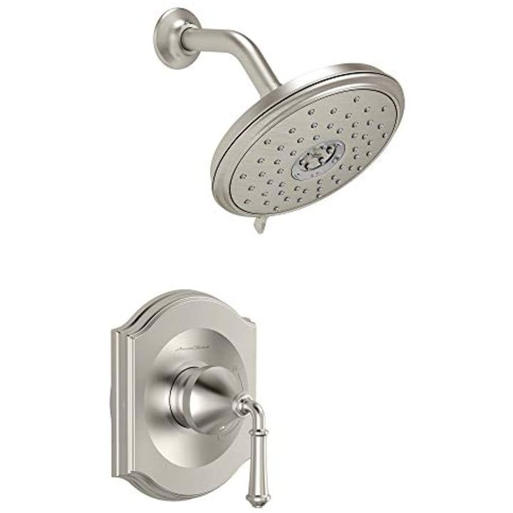 Portsmouth" Brushed Nickel Shower Only Trim/W Pressure Balance Cartridge