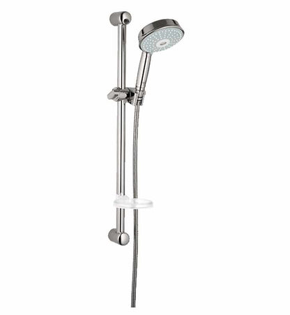 Rustic 130 "Rainshower" Hand Shower Kit; 24" Bar, Chrome