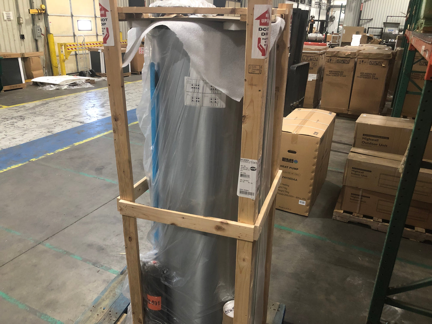 50 GALLON MEDIUM DUTY COMMERCIAL TWO ELEMENT ELECTRIC WATER HEATER 240/60/3