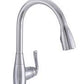 FAYWOOD SINGLE HANDLE PULL DOWN  KITCHEN FAUCET, POLISHED CHROME